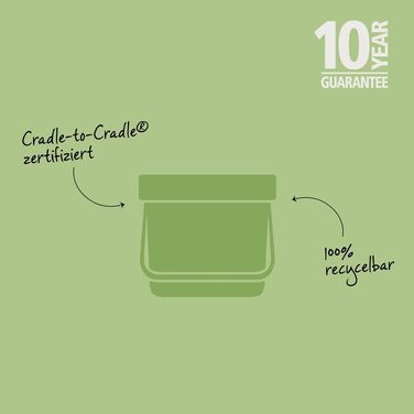 Сміттєвий кошик Brabantia Sort & Go з кришкою, 16 л, Jade Green (світло-зелений) — компактний контейнер для сортування відходів та тари