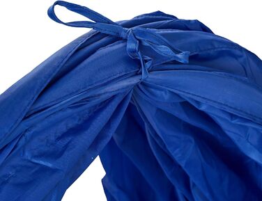 Набір для аджиліті для собак Relaxdays, 76 елементів, регульовані бар'єри, обруч, стійки для слалому, сумка, блакитний/помаранчевий