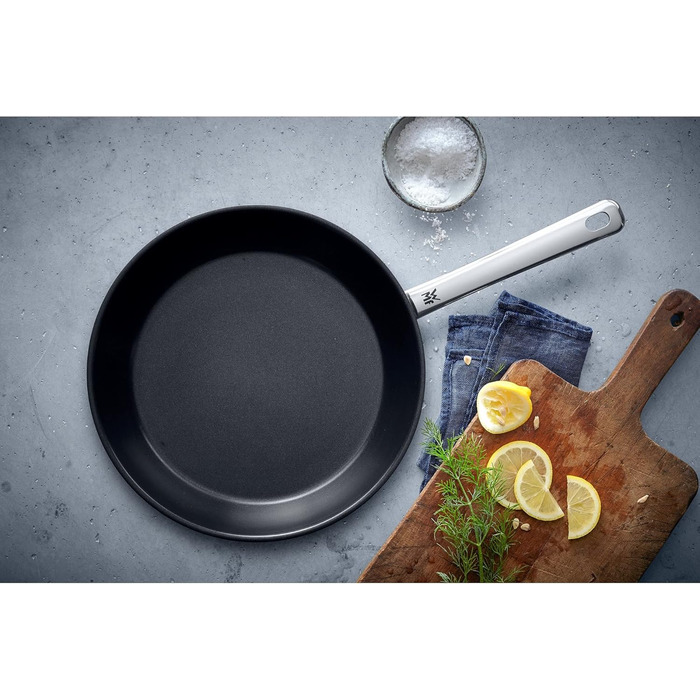 WMF 24cm Stainless Steel Frying Pan - Oven Safe Cromargan Coating