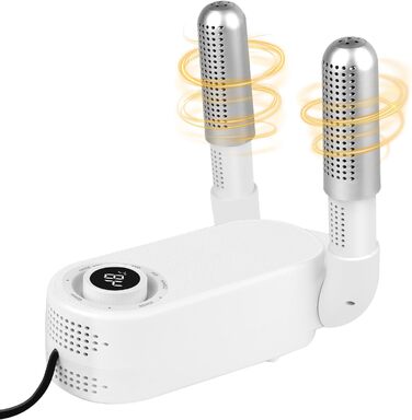 Електричний сушильник для взуття з таймером та подвійним кріпленням, для швидкої сушки взуття, шапок та лижних черевиків