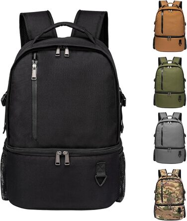 28L Insulated Cooler Backpack - Double Layer Small Thermal Backpack for Camping, Picnic, and Travel