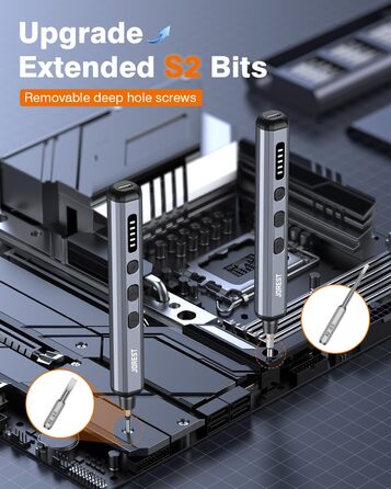 Електричний міні-набір викруток JOREST 38 в 1: для ремонту iPhone, ноутбуків, дронів та іншої техніки