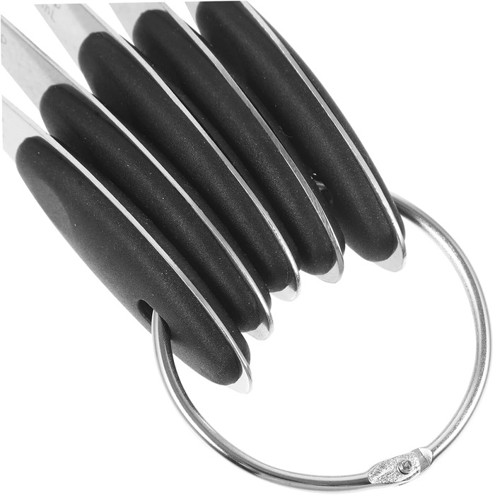 Cabilock 1 Set Stainless Steel Measuring Spoons Coffee Cups with Lid Teaspoons Pantry Cup Measuring Dry Measuring Cups Measuring Table Measuring Cups Utensil Gadgets Silica Gel