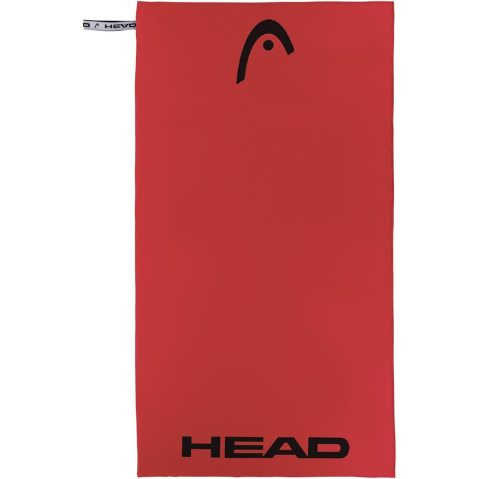 Рушник для дому Osama Home Head Active з гумкою, комплект мікрофібрових рушників. М'який, легкий, швидковисихаючий фітнес-рушник, вбираючий рушник для душу, компактні рушники для подорожей (70x140 см, Червоний Лава)
