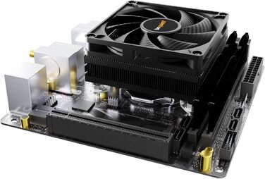 Кулер для CPU be quiet! Pure Rock LP, 100W TDP, 92mm PWM вентилятор, 3 Heatpipes, низькопрофільний, BK034