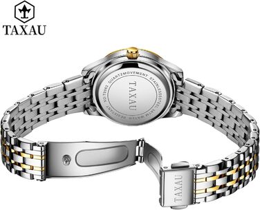 Жіночий годинник з арабськими цифрами, маленьке циферблат, Easy Read, дата, водостійкий, з нержавіючої сталі, Reloj para Mujer, 8863g