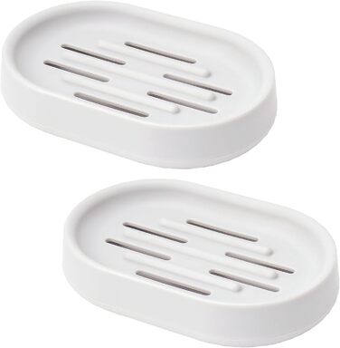 Набір мильниць Topsky 2 шт: практичні, для ванної та кухні, швидке просушування