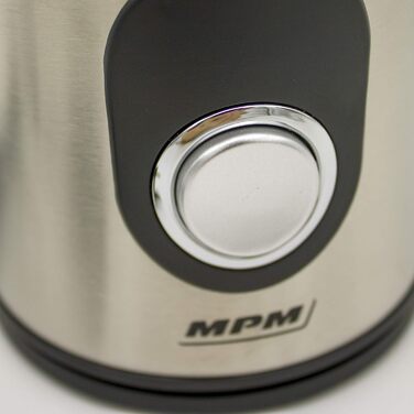 Електрична кавомолка MPM MMK-02M - для помелу кавових зерен, нержавіюча сталь, 150W