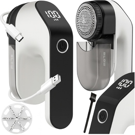 Сучасна машинка для видалення ковтунів: потужна голярка для одягу, светрів, диванів та оббивки (6 лез)