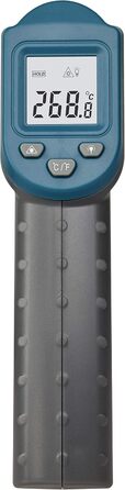 Інфрачервоний термометр TFA Dostmann Ray, 31.1136.20 - безконтактне вимірювання температури поверхонь, HACCP, для професійного та домашнього використання, блакитний