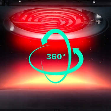 Аерофритюрниця Lehmann LHODF-1880E, 1800 Вт, 8 л