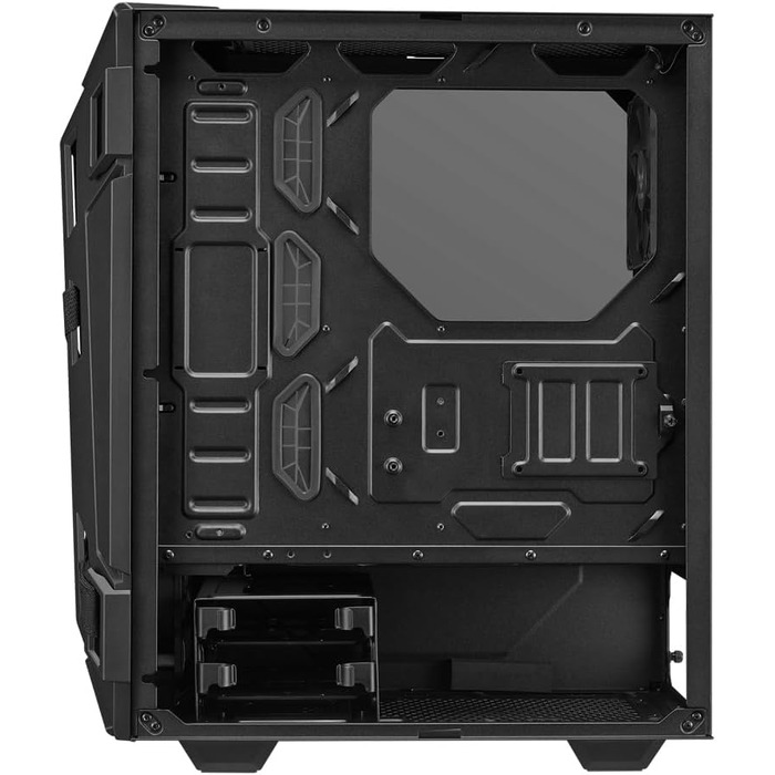 Корпус ПК ASUS TUF Gaming GT301: Mid-Tower, скло, RGB, Aura Sync, чорний
