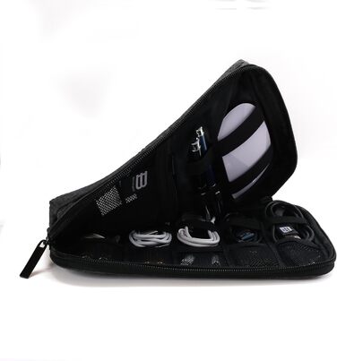 Організатор для кабелів та аксесуарів Bagsmart - Стиль 2, Чорний