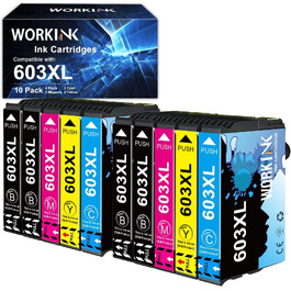 Комплект картриджів 963XL сумісні з HP OfficeJet Pro 9010, 9012, 9013, 9014, 9015, 9016, 9018, 9019, 9020, 9022, 9023, 9025, 9026 (чорний, блакитний, пурпуровий, жовтий)