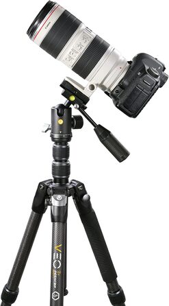 Подорожній штатив Vanguard Veo 3T 235CBP з куляльною головкою, карбоновий