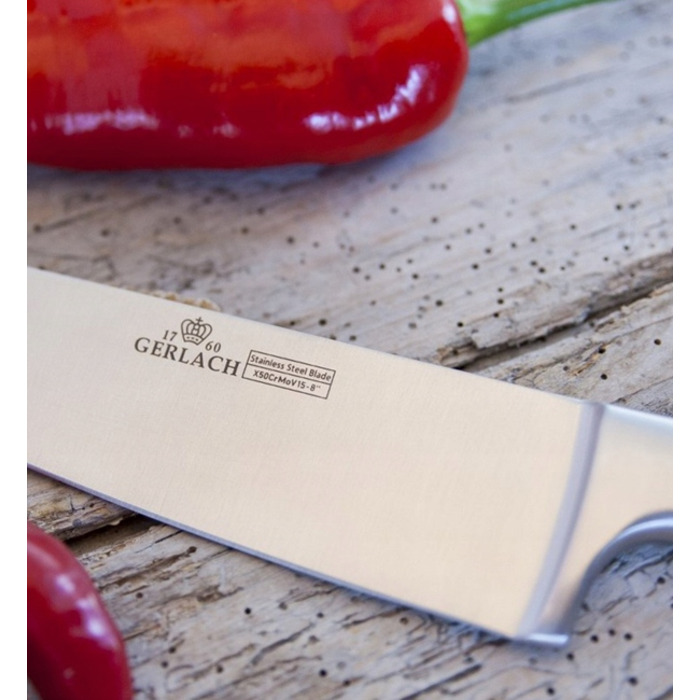 Набір ножів у підставці Gerlach Modern, 5 предметів, чорний блок