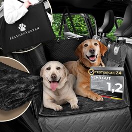 Захист для заднього сидіння авто для собак | М'яка та якісна захисна накидка на заднє сидіння автомобіля | Захист заднього сидіння від собаки