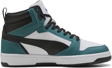 Кросівки Puma Rebound V6 Unisex (44.5 EU) – Emerald Ice, Чорний, Білий, Зелений