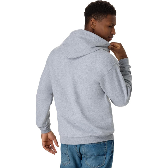 Чоловічий худі Hanes Opaque з капюшоном, розмір XL, колір Light Steel (світло-сталевий)