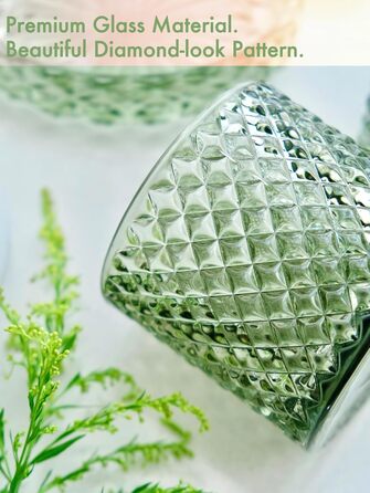 Набір аксесуарів для ванної кімнати, зелений, 4 шт. (скло), набір для ванної кімнати з дозатором мила, мильницею, тримачем для зубних щіток, скляною баночкою для ватних паличок, декор у стилі бохо, сучасний