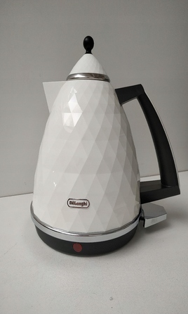 Електричний чайник De'Longhi KBJ 2001.W, 2000 Вт, 1.7 л, білий