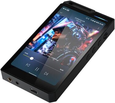 HiBy R4: Android-MP3-плеєр з Bluetooth, Wi-Fi, 4DAC, 32 ГБ, чорний