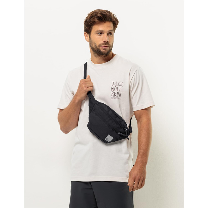 Чорна унісекс шапка Jack Wolfskin, універсальний розмір