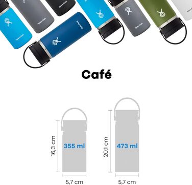 Hydro Flask Wide Mouth Flex Sip Water Bottle - 473ml (Rain Color)
