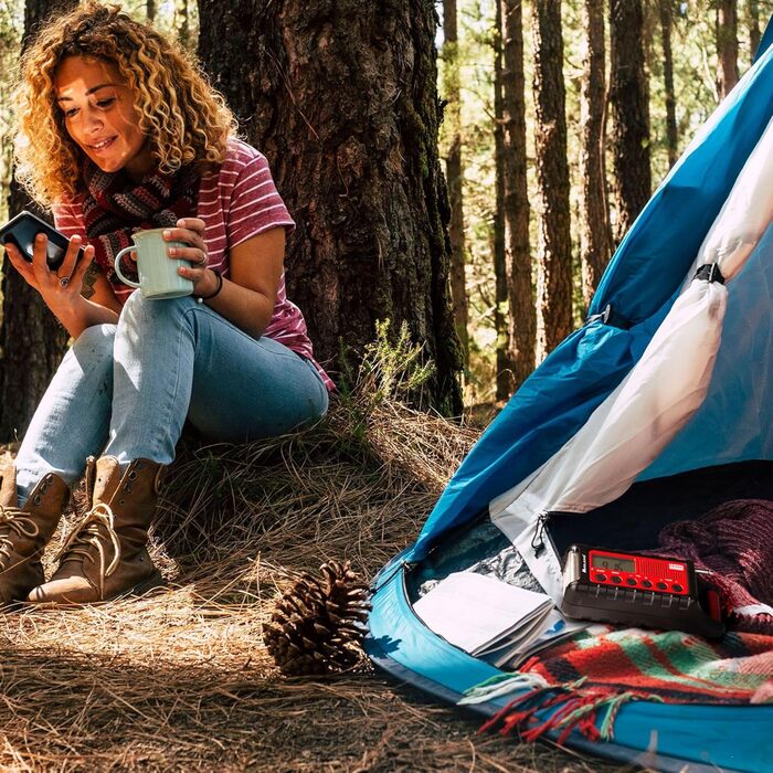 Радіо Midland ER300: аварійне радіо, Powerbank, FM/AM, динамо-ліхтарик, USB, акумулятор, C1173