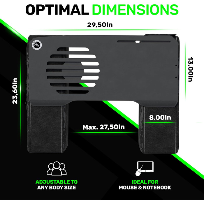Couchmaster CYBOT: ергономічний столик для ноутбука на диван, софу чи ліжко