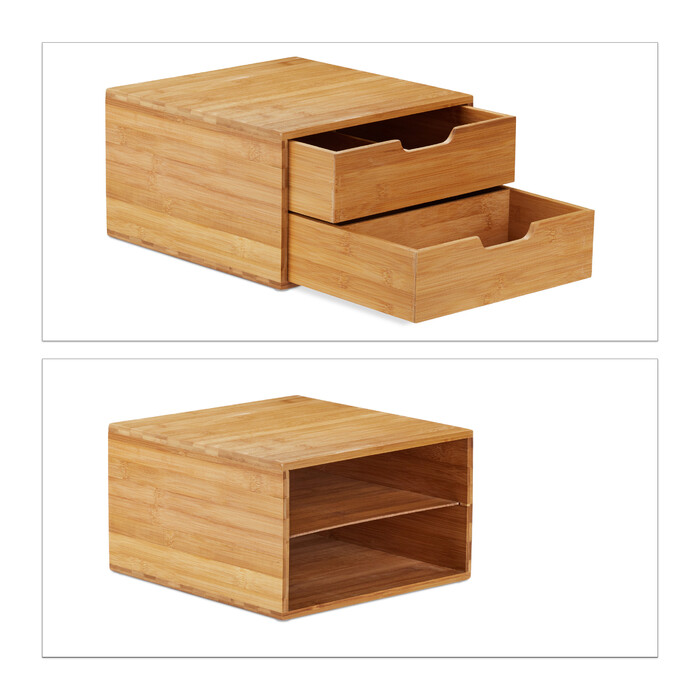 Bamboo Drawer Organizers