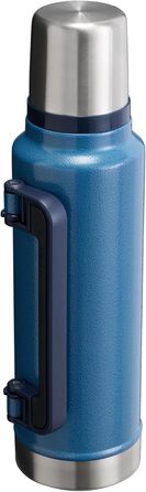 Термос Stanley Classic Legendary, 1420 мл, зелений (Hammertone Lake), нержавіюча сталь, BPA-Free, для гарячих та холодних напоїв