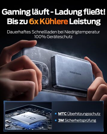 Power Bank MOVESPEED MagSafe 10000mAh Graphite Gray - Бездротовий зарядний пристрій для iPhone