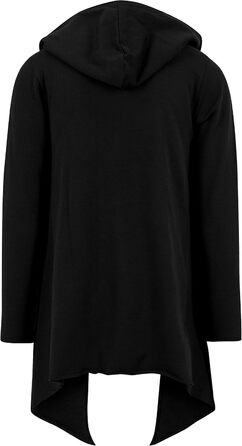 Кардиган чоловічий з капюшоном Urban Classics Open Edge, чорний, XL