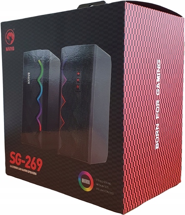 Комплект акустичних колонок MARVO SG-269 2.0 6W RGB