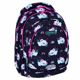 Багатофункціональний шкільний рюкзак AstraBag (20 л) — білий, чорний, синій, рожевий