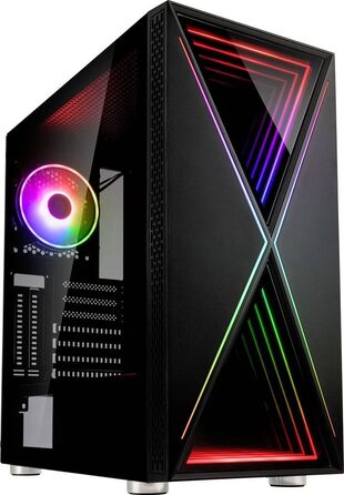 Корпус для ПК Kolink Void X ARGB Midi-Tower, чорний