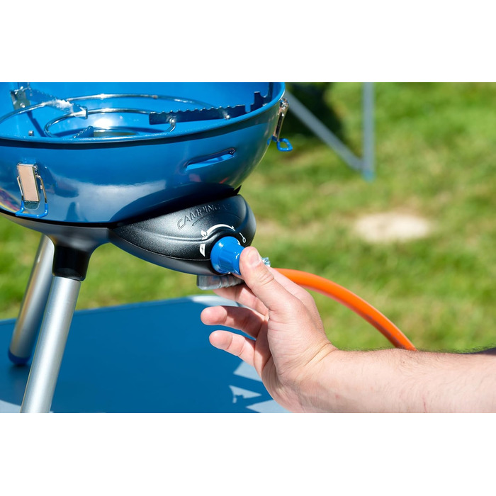 Газовий гриль Campingaz Party Grill 400 R для кемпінгу та пікніка, антипригарна плита, універсальний готувальний пристрій