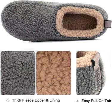 Домашні тапочки чоловічі RockDove Nomad з пам'яттю, сірі (46/47 EU)