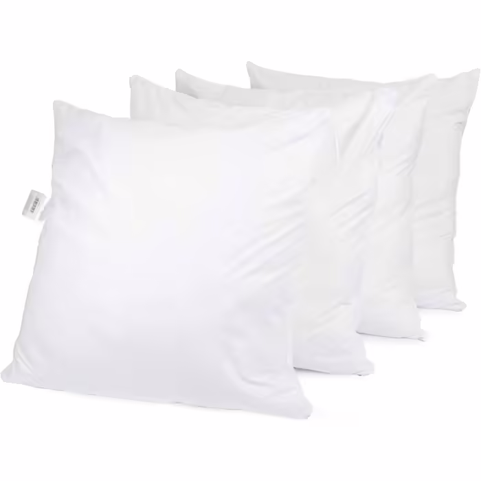 Подушки для алергіків H&F Heimtextilien 80x80 см, 4 шт, Oeko-TEX, мікрофібра, поліестер, преміум якість
