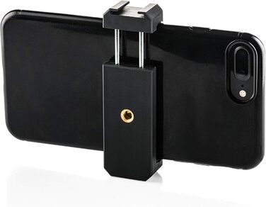 Штатив відео 140 см MOJOGEAR з кріпленням для смартфона - штатив для камери/телефона, трипод з кульковою головкою, алюміній, SAB234