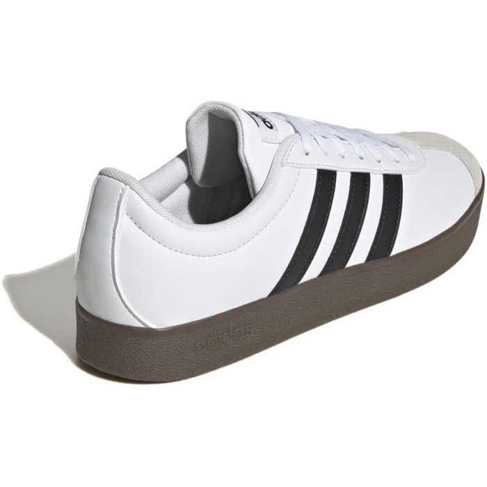 Жіночі кросівки Adidas VL Court Base, 40 EU, білий, чорний, сірий
