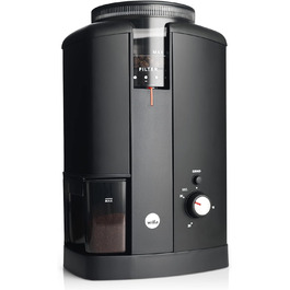 Електрична кавомолка Wilfa Svart Aroma - 32 ступені помелу, конічні жорна, таймер, 250г, 130 Вт (чорна)