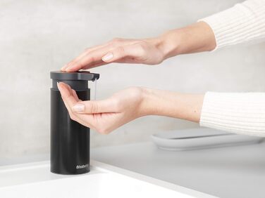 Brabantia Soap Dispenser - Matte Black Finish