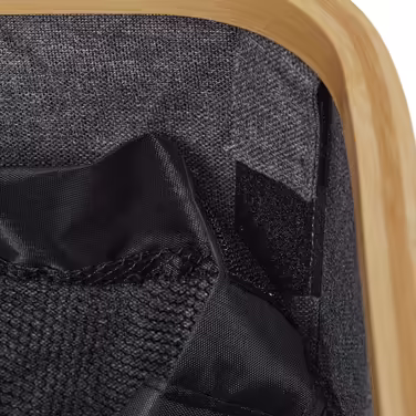 Relaxdays Laundry Basket with Lid, 60 L