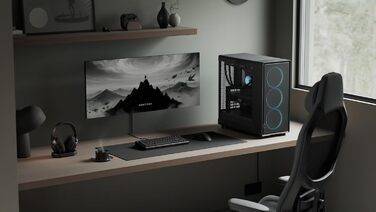 Корпус для ПК Fractal Design Meshify 2 White: Скло, RGB, 3 вентилятори, ATX/mATX/ITX