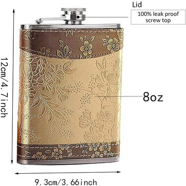 Фляга з нержавіючої сталі, 237 мл, набір, металевий стакан для напоїв, з гвинтовою кришкою, для туризму, кемпінгу, барбекю, бару