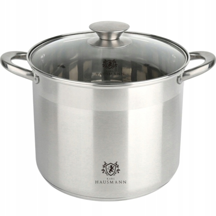 Висока каструля зі сталі Karl Hausmann SOLID, 19 л, нержавіюча сталь