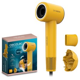 Фен для волосся Cecotec DryNova Yellow з BLDC-мотором, 1600 Вт, жовтий