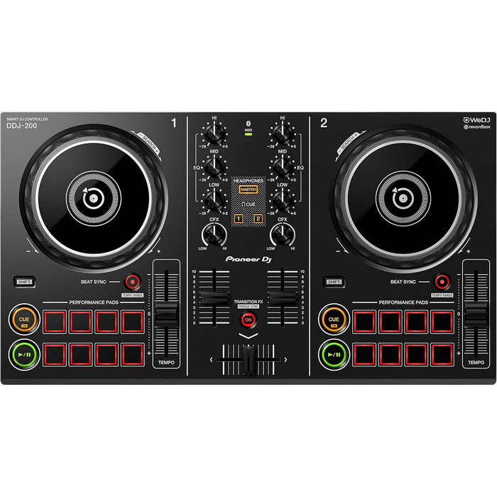 DJ контролер Pioneer DDJ-200 Smart для смартфонів та ноутбуків
